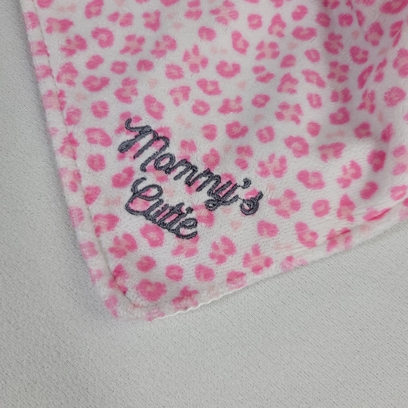 Child Of Mine By Carters Mommy's Cutie Kitty Cat Leopard Lovey Security Blanket - Picture 3 of 14